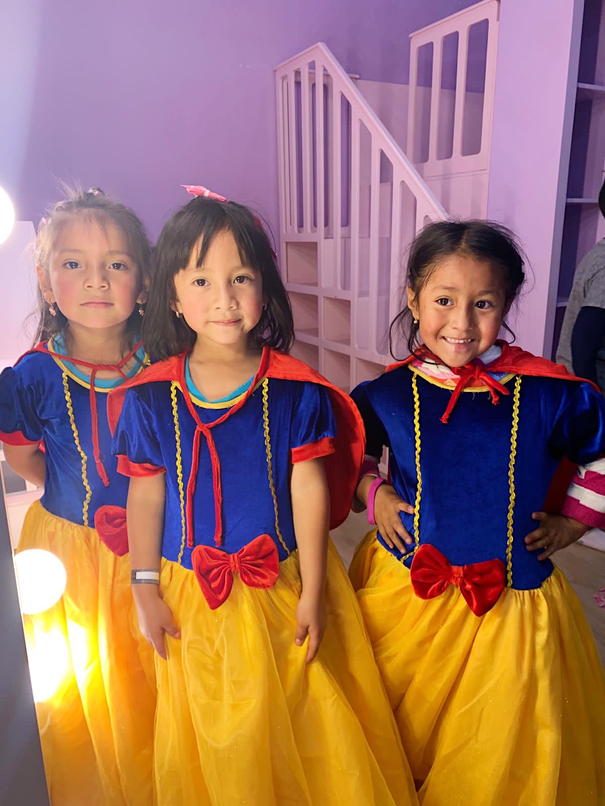 Kids doing school work